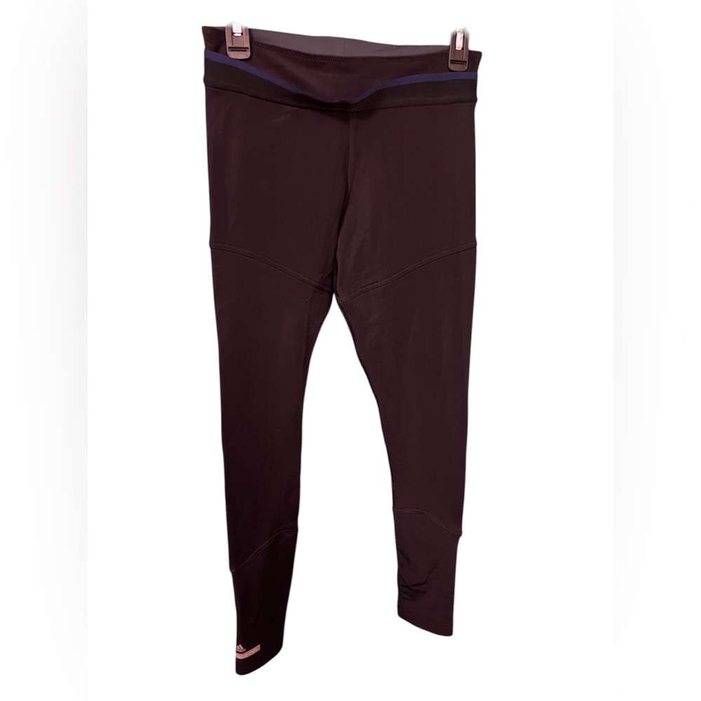 NWT Adidas Stella McCartney Climaheat Running Leggings Zip Ankle Black Small